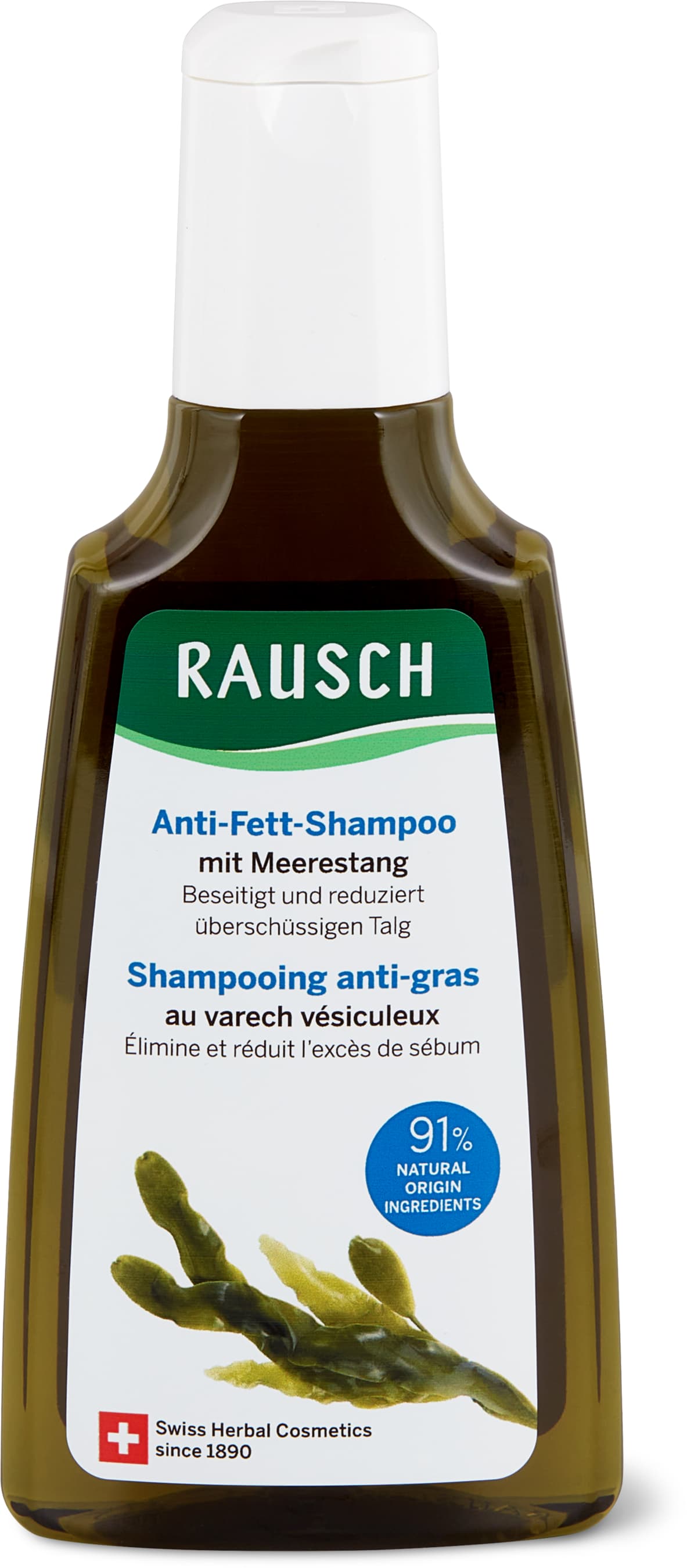 Anti-Fett Shampoo mit Meerestang normales bis schnell nachfettendes Haar